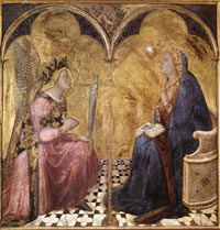 Ambrogio Lorenzetti, Annunciation 