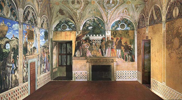 Andrea Mantegna, Camera degli Sposi | Art in Tuscany | Podere ...