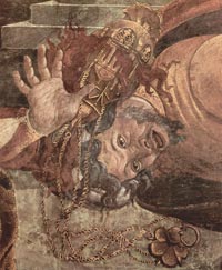 Sandro Botticelli, The Temptation of Christ