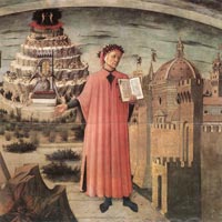 Domenico di Michelino, Dante and the Three Kingdoms, 1465