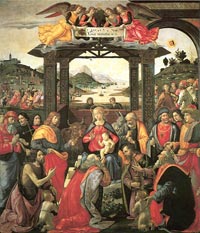 Domenico Ghirlandaio | The Adoration of the Magi