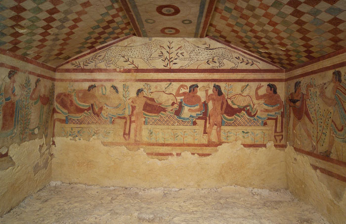 tomb of the triclinium