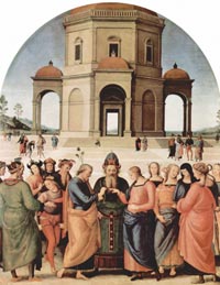 Perugino, The Marriage of the Virgin