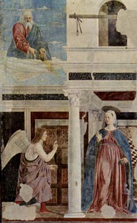 Piero della Francesca, The Annunciation to Mary
