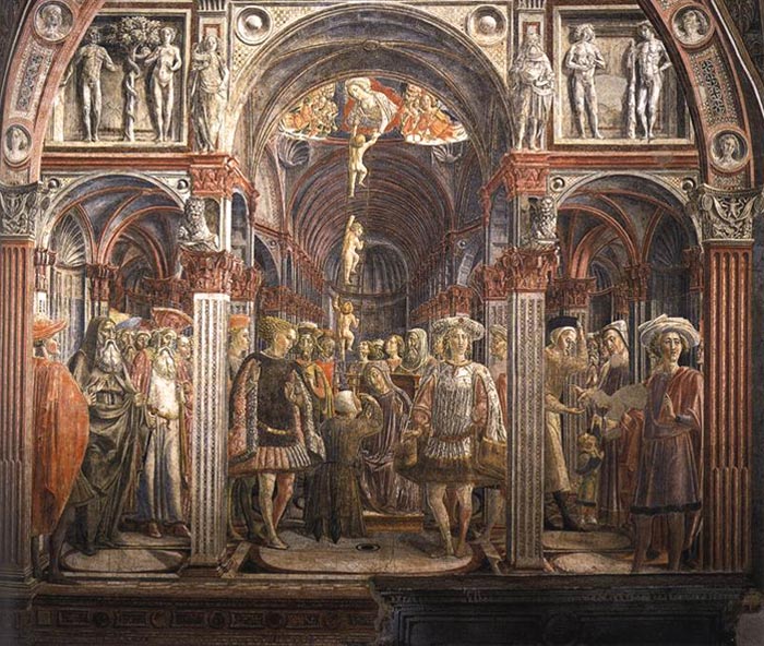 Vecchietta, The Founding of Spedale di Santa Maria della Scale