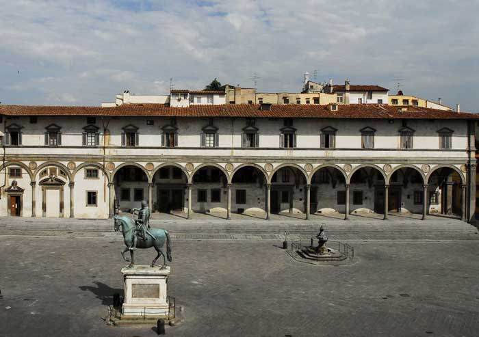 Piazza della Santissima Annunziata in Florence 