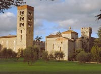 Abbadia d'Ombrone and Monastero d'Ombrone near Castelnuovo Berardenga