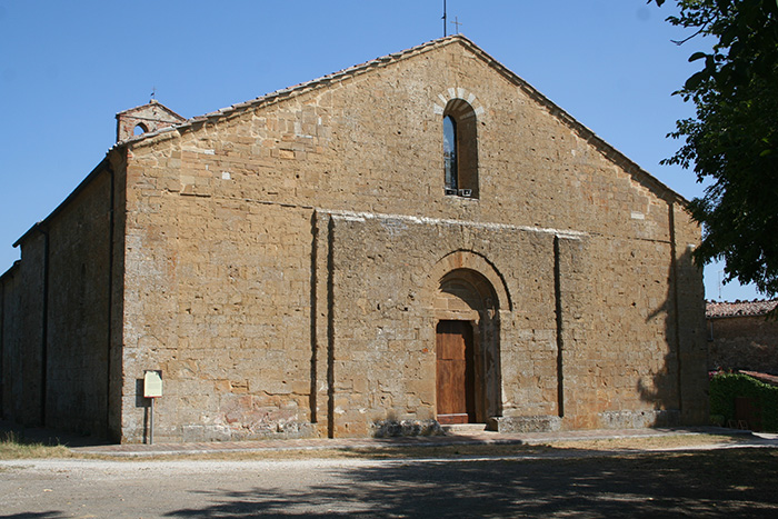 The pieve di Santo Stefano a Cennano, Castelmuzio