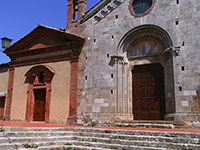 Montefollonico, chiesa di San Leonardo