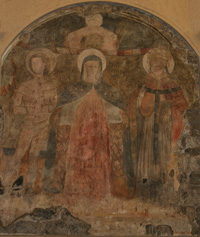 Madonna della Misericordia, sec. XV, Chiesa Maggiore dei Santi Pietro e Paolo




