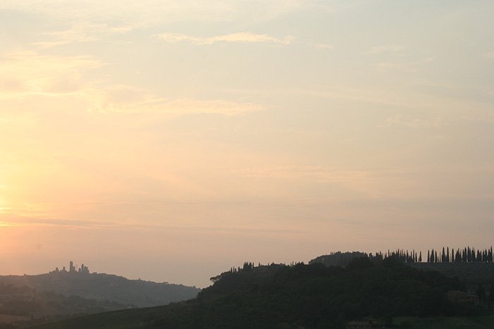 San Gimignano sunset