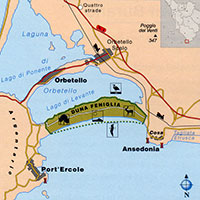 Mappa Tombolo Feniglia