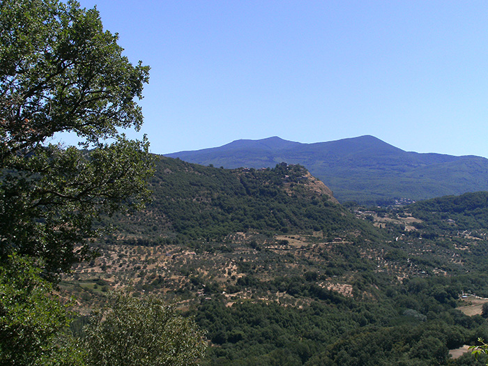 Monte Amiata, vista da Monticello Amiata