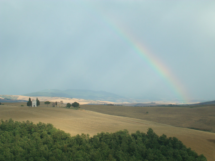 The Chapel of Our Lady of Vitaleta, San Quirico d'Orcia